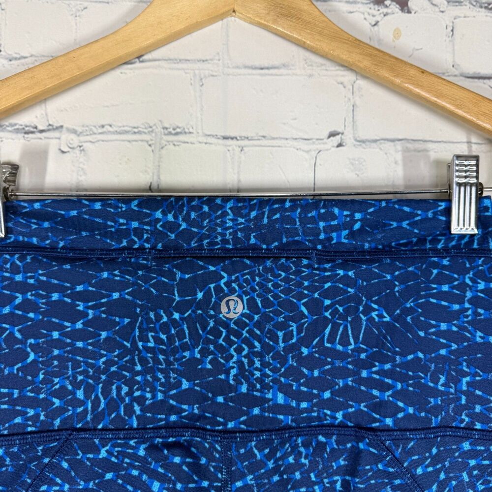 Lululemon Pure Practice Leggings Size 8 Samba Snake Hero Kayak 25” Training Gym - Picture 8 of 12
